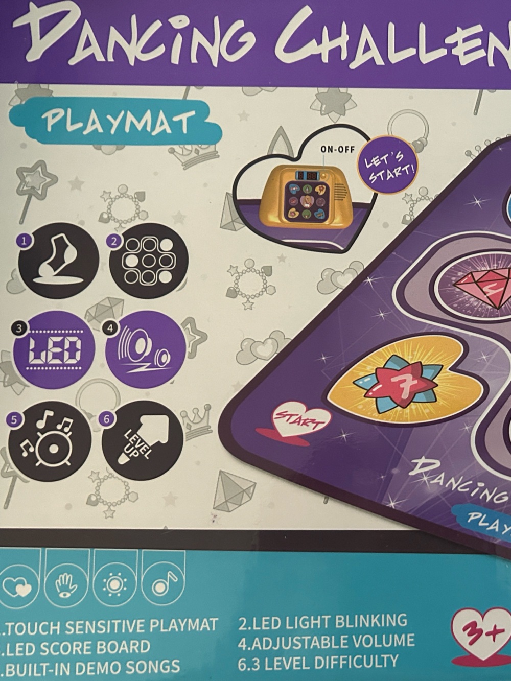 Dancing Challenge Playmat